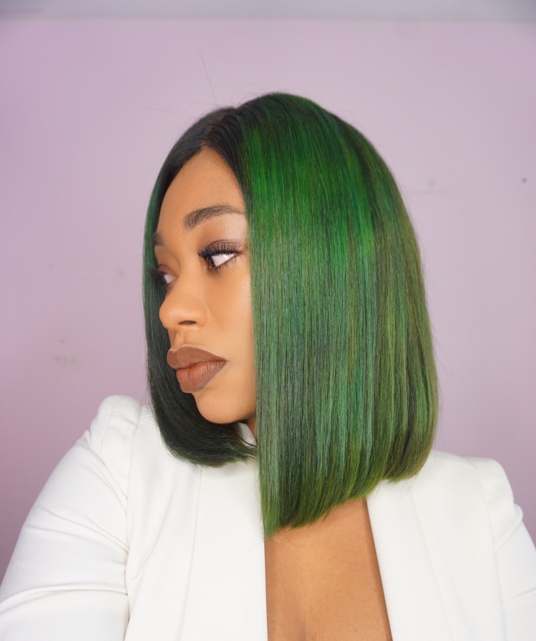 Kylie Jenner Inspired Green Hair Tutorial Chimere Nicole