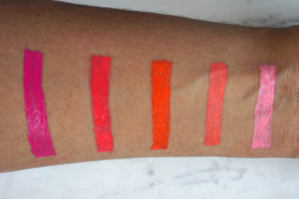 Makeupforever artist acrylip lipstick swatches