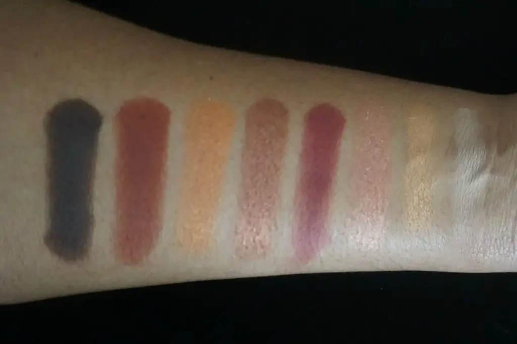smashbox cover shot swatches