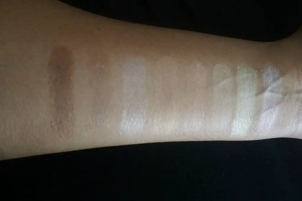 smashbox cover shot swatches